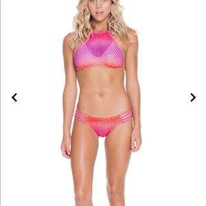 Luli Fama Sunset Angel Bikini top & bottom
